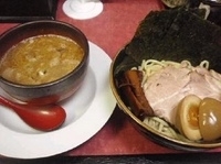 「特製つけ麺(大盛)」@自家製太打麺 勢拉 西千葉店の写真
