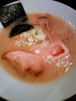 「白味噌麺（太麺）」@信濃神麺 烈士洵名の写真