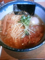 「味玉らーめん」@和風つけ麺 轍の写真