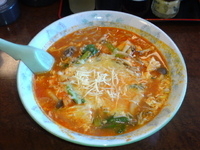 「チーズとまとラーメン」@青竹手打ちラーメン 桐生宿の写真