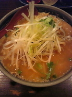 「海の味噌味玉そば 900円」@中華そば 螢の写真