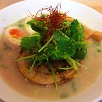 「濃厚ゆず塩ラーメン+半熟煮たまご」@麺処 ぼたん 栃木店の写真