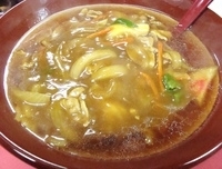 「カレーラーメン」@栄光軒の写真