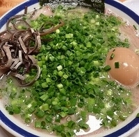 「ねぎ叉焼麺（味付玉子トッピング）」@博多長浜らーめん 田中商店の写真
