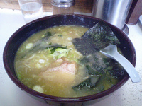 「塩ラーメン（600円）」@一汁一菜の写真