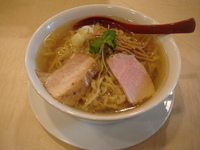 「喜多方らーめん（塩）（大盛）720円」@麺や 七彩の写真