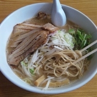 「味噌野菜チャーシューメン+中盛（サービス200g）+まかない丼（」@常勝軒 総本店の写真