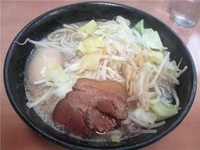 「豚そば（750）+味玉（100）」@札幌熟成味噌らーめん 匠神 大宮店の写真