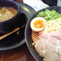 「焼干しつけ麺（あつもり200g）」@麺屋こころの写真