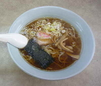 「ラーメン（450円）」@ラーメン アベの写真