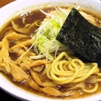 「中華そば大盛り（太麺）」@くりの木 加須店の写真