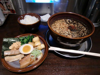 「焦がし坦々麺 全部のせ」@光麺 秋葉原店の写真