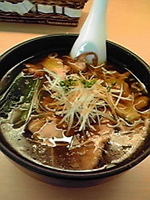 「正月限定 力（ちから）カレー鴨南蛮らあめん」@らあめん工房 まんぼぉの写真