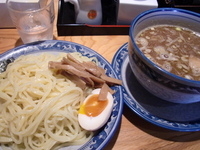 「特製つけ麺+半ライス」@龍神麺の写真