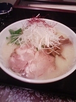 「地鶏白湯らーめん」@めんや 丸平の写真