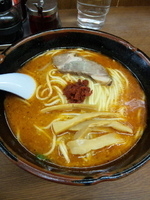 「赤ラーメン【500円】」@江戸一の写真