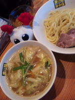 「濃菜つけ麺+ニンニク」@濃菜麺 井の庄の写真