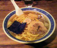 「にぼしラーメン（800円）」@いぶし銀の写真