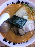 「桃太郎ラーメン（大盛ランチサービス）￥650」@ラーメン桃太郎の写真