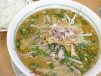 「味噌らーめん（661円）ライス（157円）」@東龍 多賀城店の写真