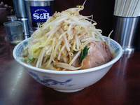 「小ラーメン（650円）」@ラーメン二郎 めじろ台法政大学前店の写真