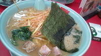 「醤油ピリ辛ネギラーメン 大盛」@ラーメン山岡家 水戸城南店の写真