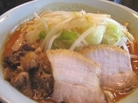 「濃厚味噌ラブメン（小）」@ラブメン 楽々の写真