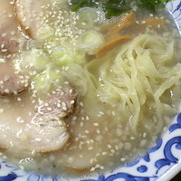 「塩チャーシューメン（麺硬め）¥900 からあげ¥700（おみやげ」@らーめん一心亭の写真