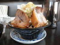 「野菜ラーメン（辛味）+チャーシュー 「750円+120円」」@麺屋 一心の写真