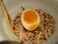 「半らーめん（醤油）+チャーシュー丼」@子竜の写真