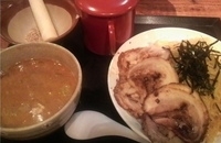 「特選みそつけめん（大盛）+チャーシュー」@ラーメン工房 二代目 みそ伝の写真