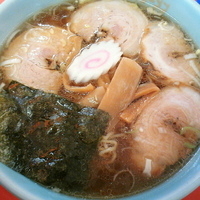 「チャーシューメン（麺硬め・アブラ多め）￥720」@ラーメンショップ 下大野店の写真