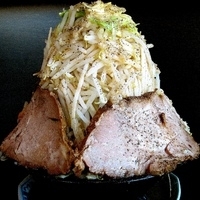 「野菜ラーメン 大盛り ヤサイマシ + チャーシュー」@麺屋 一心の写真