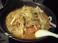 「豪腕辛味噌ラーメン野菜炒め（※オープン価格500円）」@豪腕味噌 ザ・マグナムハウスの写真