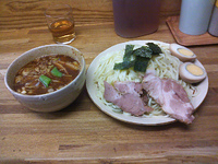 「味噌つけ麺+煮玉子（700円+100円）」@はじめの写真