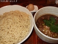 「牛スジつけ麺（大・麺400グラムで900円）」@麺舎 ヒゲイヌの写真