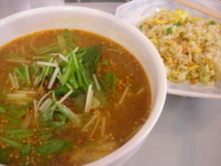 「坦々麺580円」@西安刀削麺 恒祥の写真