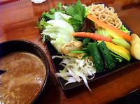 「野菜つけめん 950円」@caminoの写真