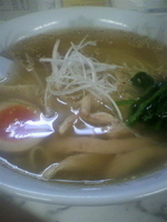 「塩ラーメン  650円」@来々軒の写真