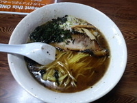 「かっつり醤油ラーメン+つけ麺（小）」@鹿嶋まるみらーめんの写真