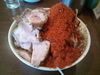 「赤道550円+ぶたぶた200円+やさい多め0円+とうがらし0円」@にかいやの写真