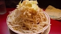 「ラーメン 野菜ましまし ニンニク」@用心棒の写真