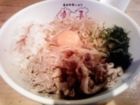 「味噌まぜそば」@春日井ラーメン 楽喜 本店の写真