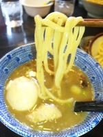 「つけ麺並850円半熟玉子トッピング」@無鉄砲 つけ麺 無心の写真
