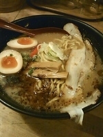 「獅子ラーメン+煮玉子」@らーめん将の写真