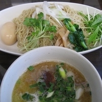 「二代目つけそば大（細麺）830円+半ライス100円」@ラーメン専門店 E.Y 竹末の写真