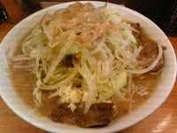 「小豚 にんにくアブラからめ」@ラーメン二郎 立川店の写真