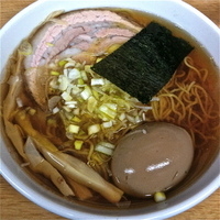 「味玉らぁめん（醤油/濃さ3.5/固さ50秒￥800）」@元祖一条流がんこ総本家 分店の写真