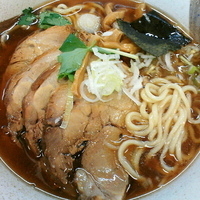 「煮干香味油の和風中華そば¥700→¥500（TJクーポン） チャ」@常勝軒 前橋総本店の写真