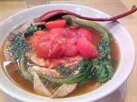 「トマトタンメン」@TOKYO味噌らーめん 江戸甘の写真